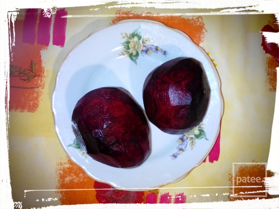 Постный красный борщ с фасолью - Шаг 4