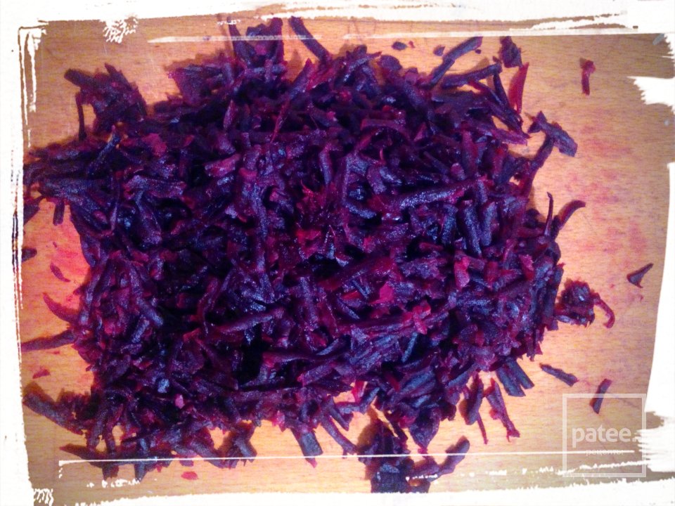 Постный красный борщ с фасолью - Шаг 9