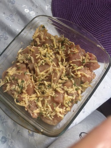 Куриные кармашки с сырной начинкой - Шаг 15