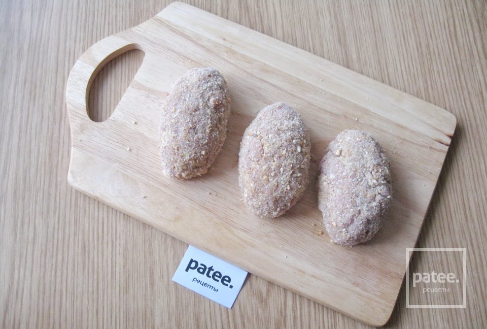 Мясные зразы с рисом и грибами - Шаг 19