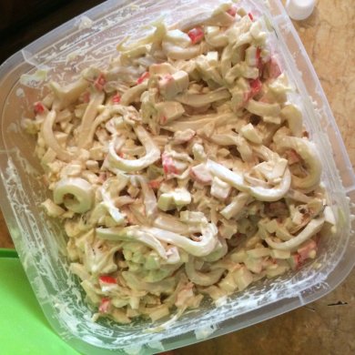 Салат "Морской царь" - Шаг 1