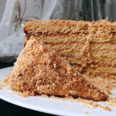 Медовик со сметанным кремом - Шаг 4