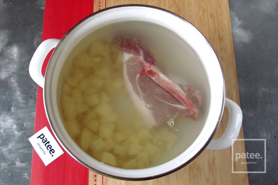 Суп из консервированного щавеля - Шаг 4