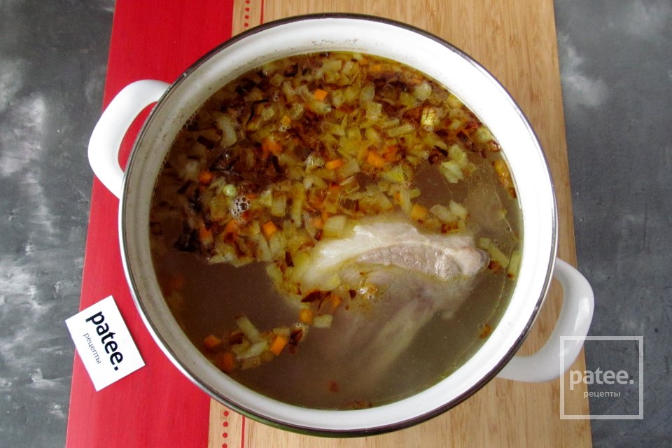 Суп из консервированного щавеля - Шаг 8