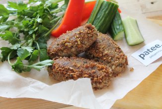 Котлеты из гречки с грибами и зеленью