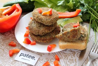 Котлеты из гречки с зеленью