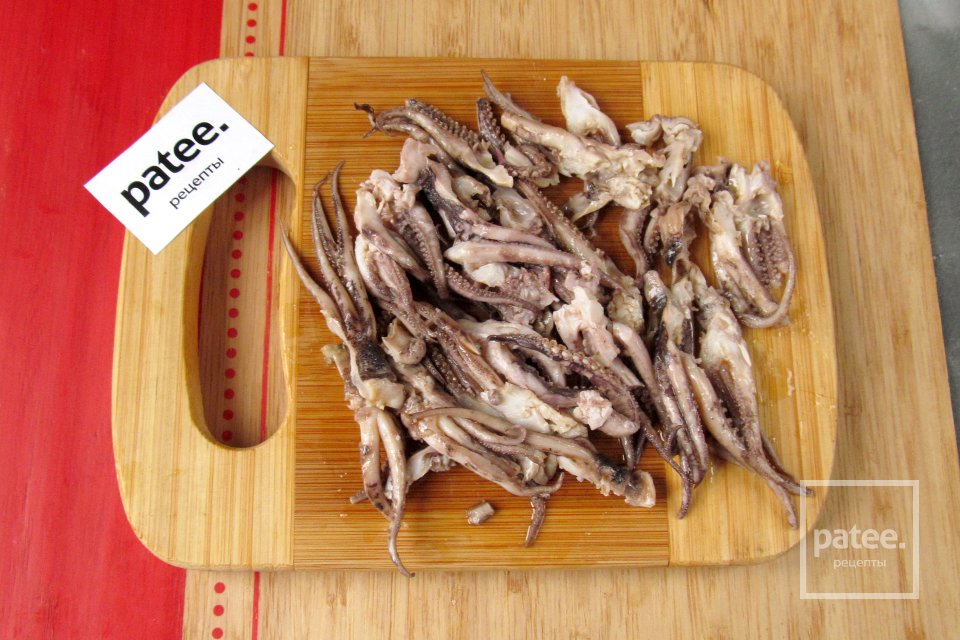 Средиземноморский салат с осьминогами - Шаг 5