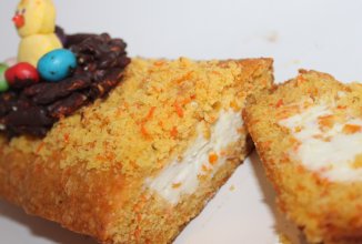Морковный кекс с начинкой