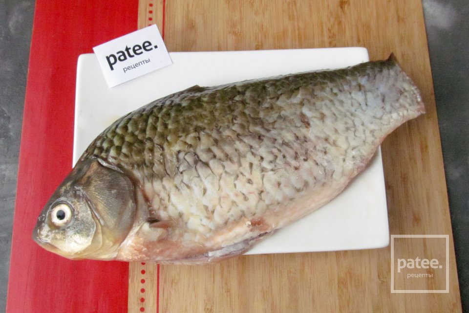 Карась, запеченный в духовке в фольге - Шаг 2