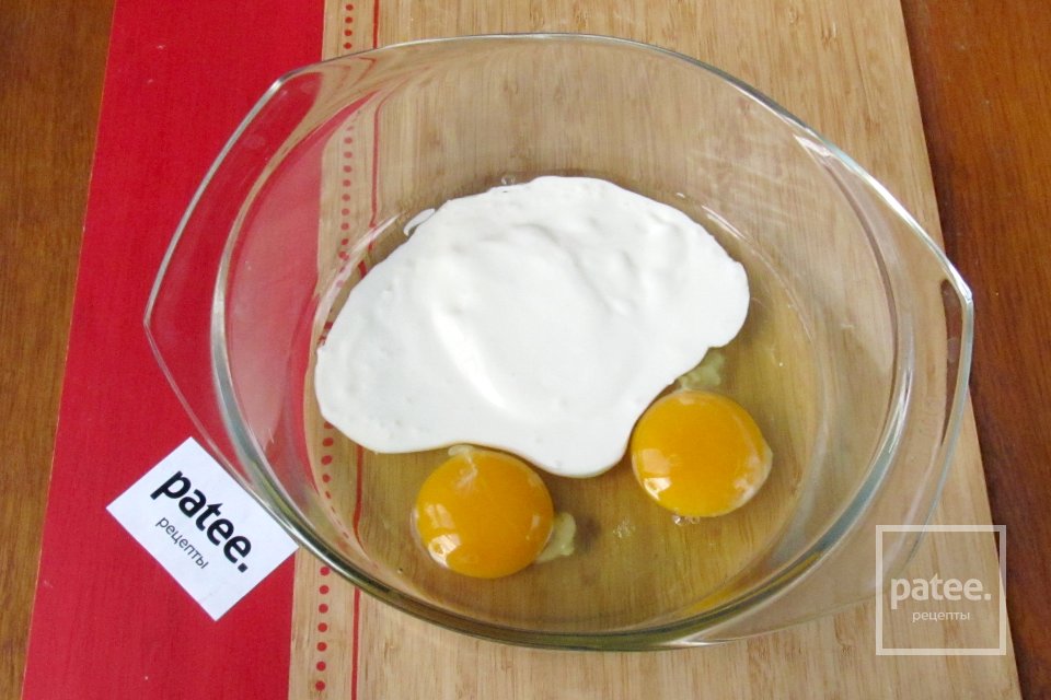 Вафли с курицей и зелёным луком - Шаг 3