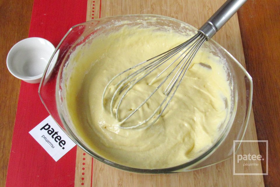 Вафли с курицей и зелёным луком - Шаг 6