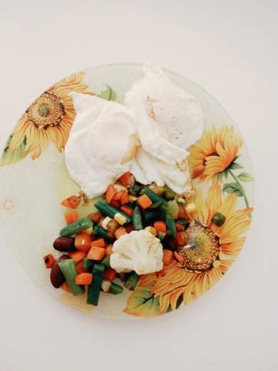 Яичница с овощами - Шаг 3