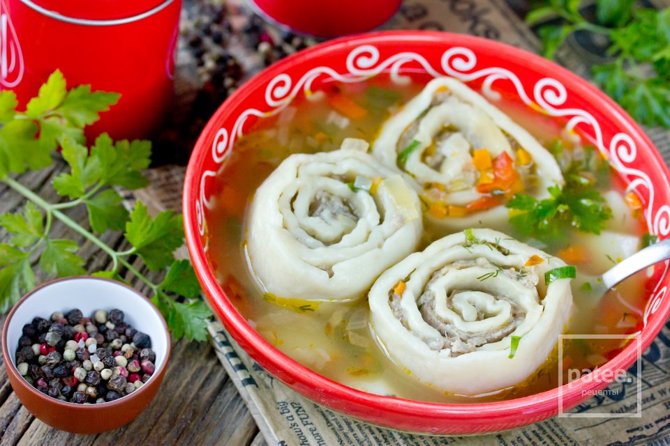 Суп с ленивыми пельменями - Шаг 25