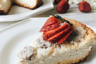 Бананово-кокосовый чизкейк