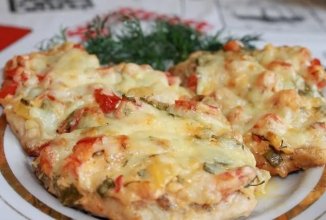 Куриная грудка под шубой