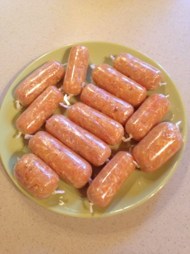 Сосиски домашние куриные - Шаг 6