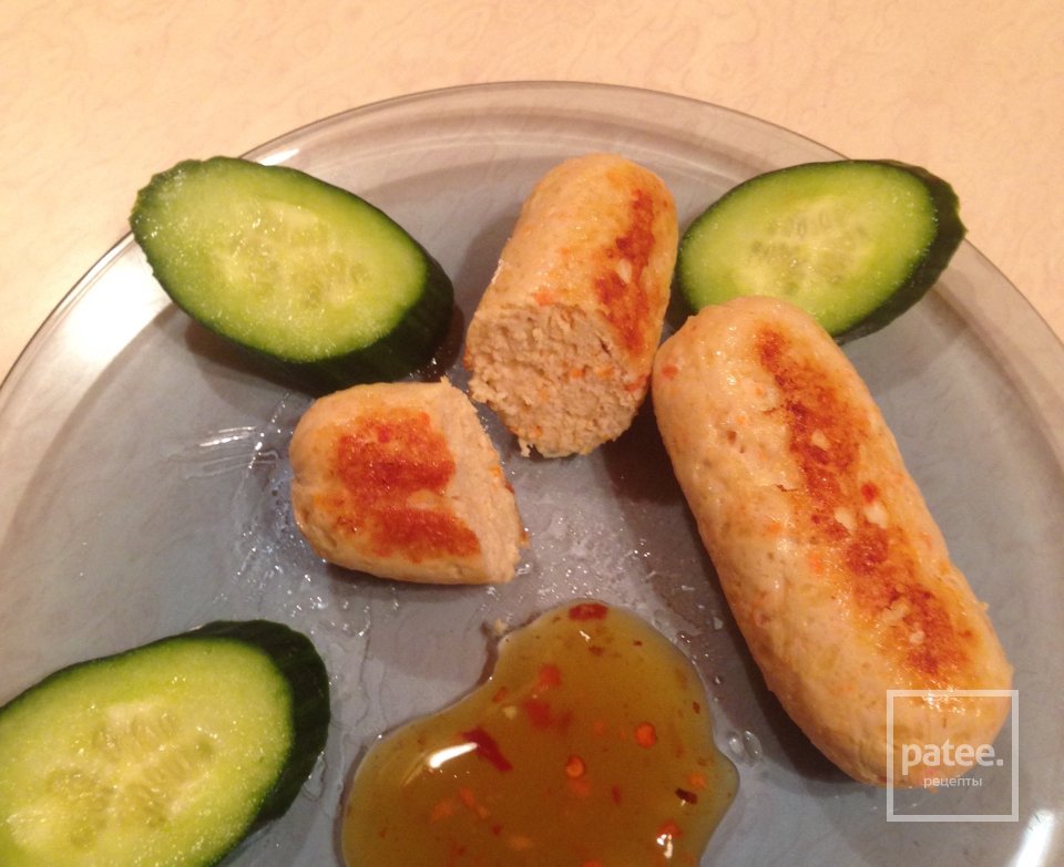 Сосиски домашние куриные - Шаг 9
