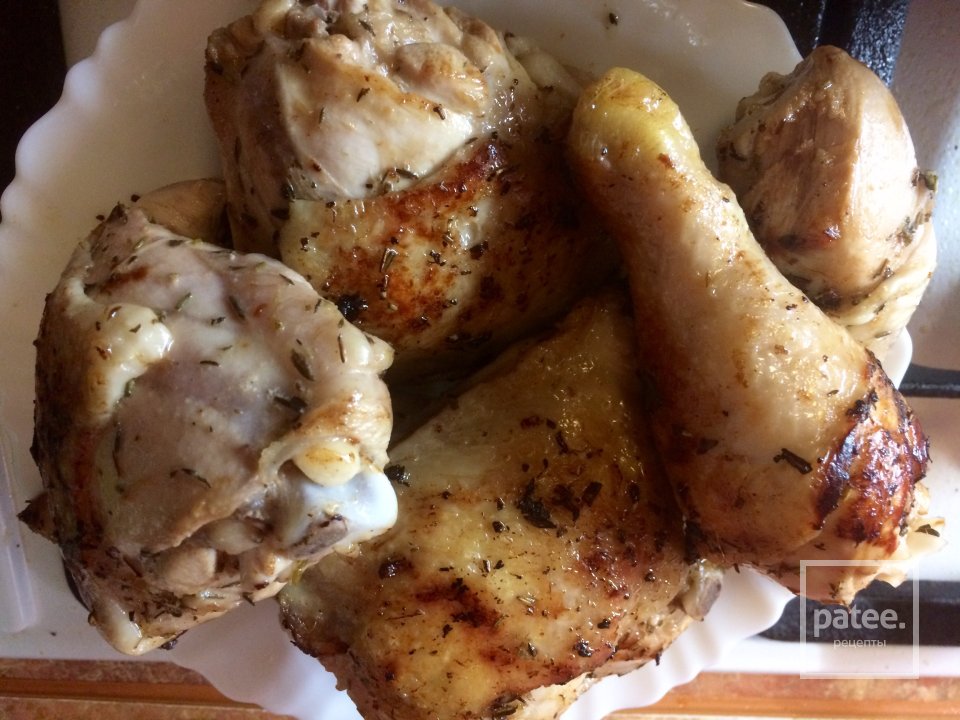 Курица с виноградом - Шаг 4