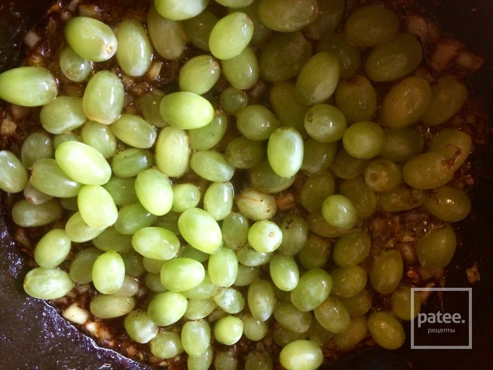 Курица с виноградом - Шаг 5