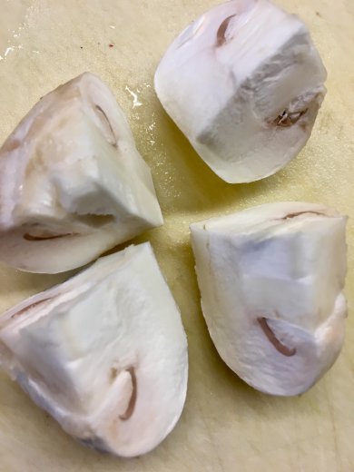 Грибочки томленые в белом вине и подрумяненные в соусе Терияки. - Шаг 5