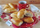 Пирожки с рисом и грибами в духовке
