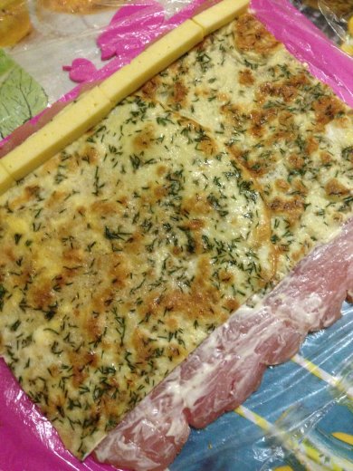 Куриный рулет. - Шаг 3