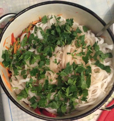 Фунчоза с овощами 🍜 - Шаг 4