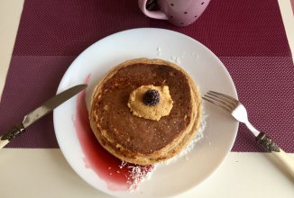 ПП овсяные протеиновые панкейки ❤️😋