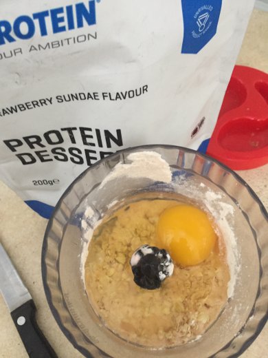 ПП овсяные протеиновые панкейки ❤️😋 - Шаг 2