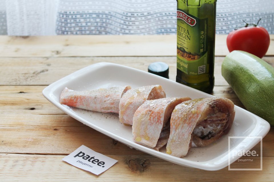 Морской окунь с овощами на пару - Шаг 5