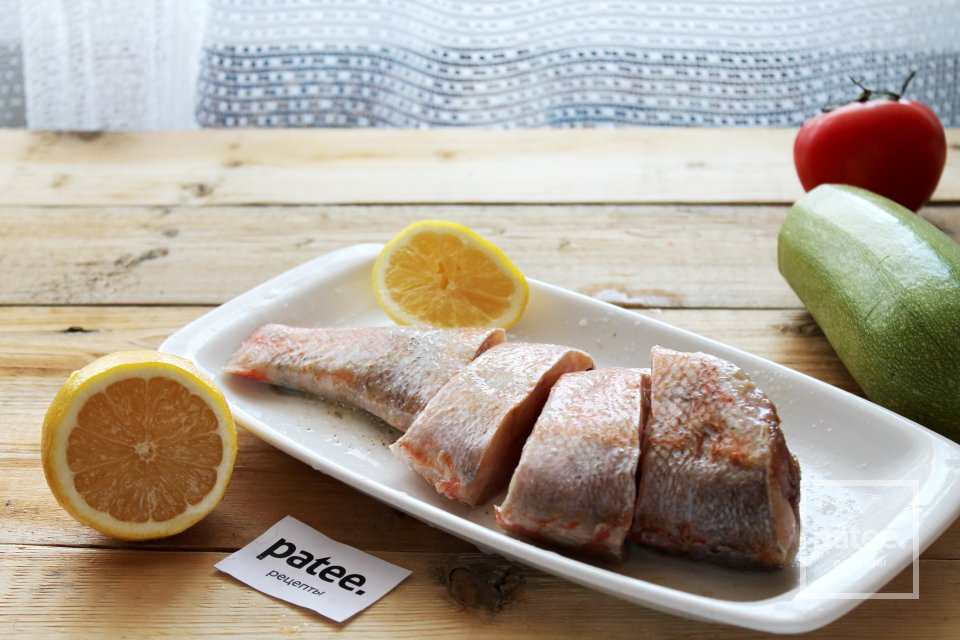 Морской окунь с овощами на пару - Шаг 6