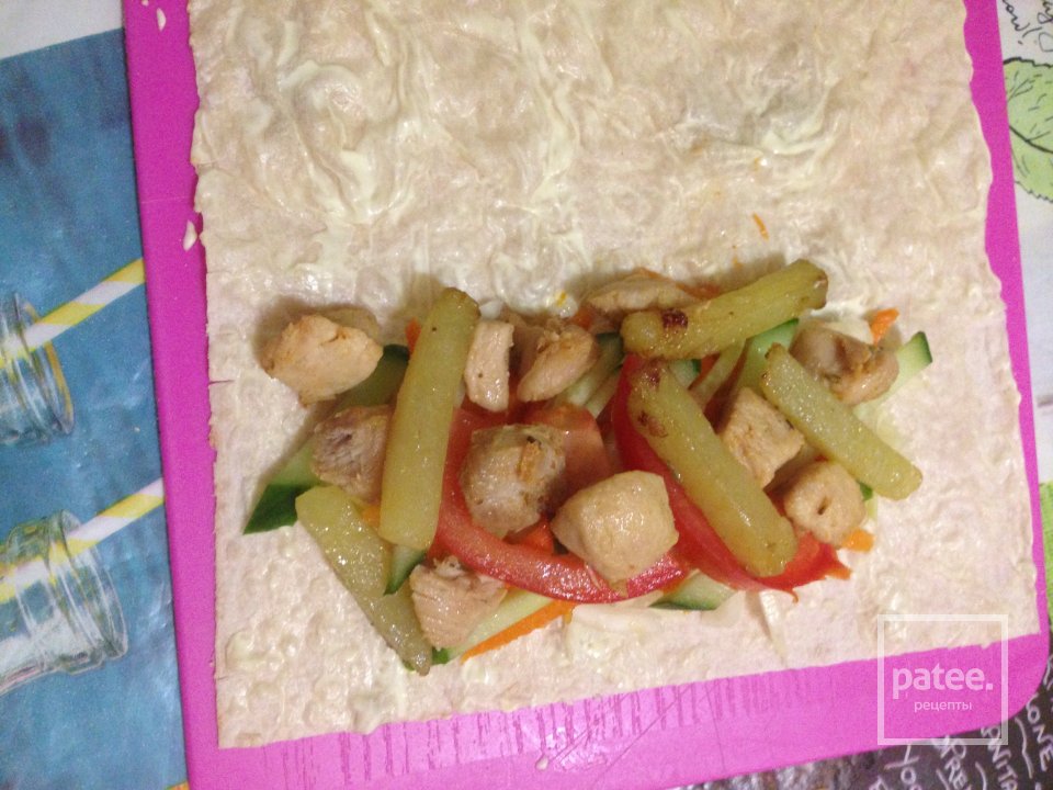 Шаурма. - Шаг 2