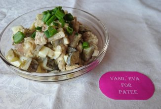 Салат с баклажанами