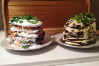 Печеночный торт пп