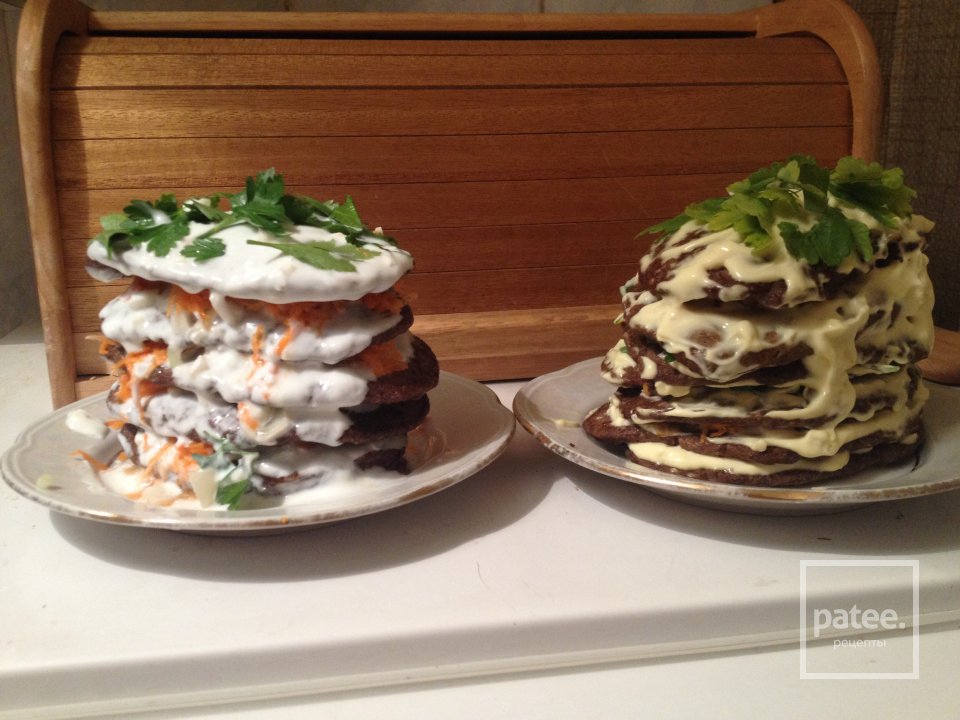 Печеночный торт пп - Шаг 1