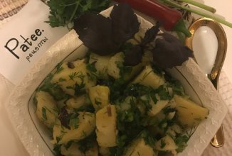 Салат с картофелем