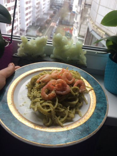 Фету чине Альфредо 🍤👍🏻 - Шаг 8