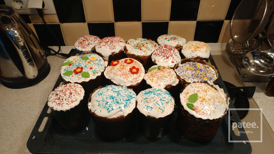 Куличи пасхальные - Шаг 7