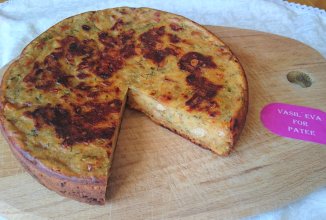 Заливной пирог из курицы в мультиварке