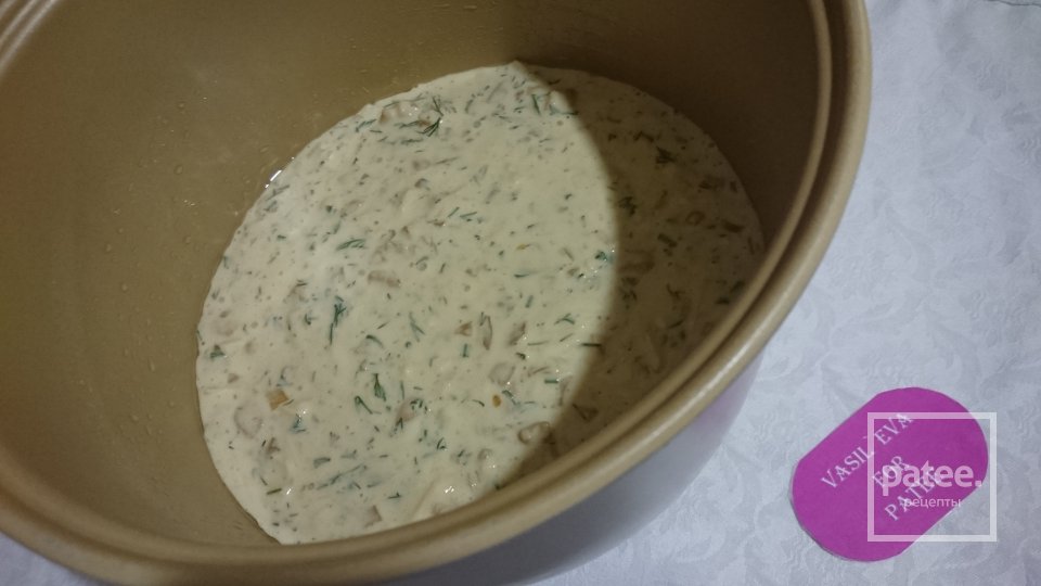 Заливной пирог из курицы в мультиварке - Шаг 5