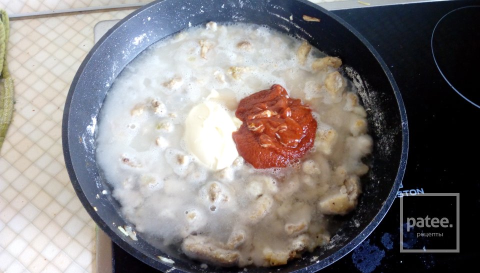 Гуляш из свинины с подливкой - Шаг 6