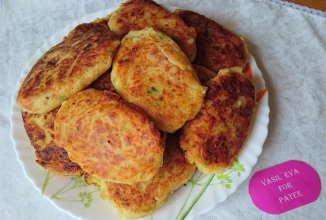 Картофельные зразы с ветчиной