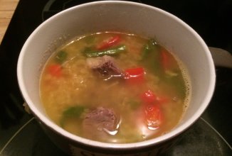 Суп с чечевицей