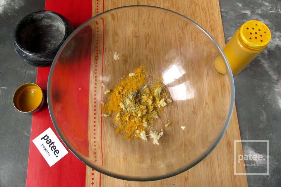 Курица, запечённая в духовке с хлебом - Шаг 5