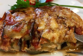 🍆Лазанья из баклажан с отрубями🍆