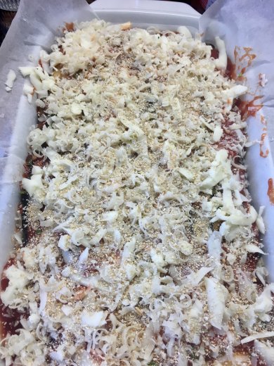 🍆Лазанья из баклажан с отрубями🍆 - Шаг 9