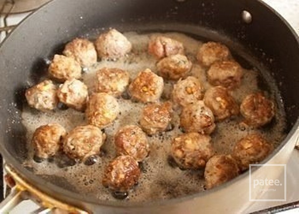 Грибной  суп с фрикадельками - Шаг 4