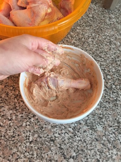 Сочная курочка с чесночным соусом - Шаг 4