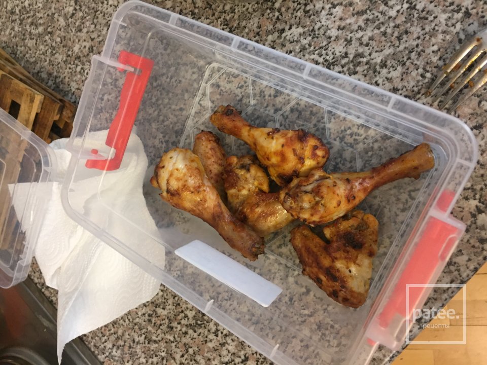 Сочная курочка с чесночным соусом - Шаг 7