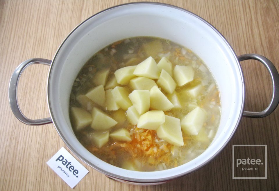 Гороховый суп со свиным балыком - Шаг 9